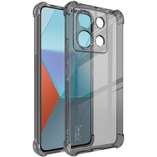 Per Xiaomi Redmi Note 13 Pro custodia per telefono in TPU con airbag antiurto imak (nero trasparente)
