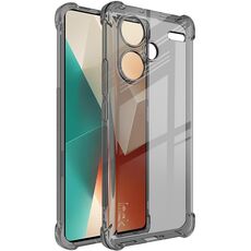 Per Xiaomi Redmi Note 13 Pro+ imak custodia in TPU antiurto per airbag (nero trasparente)