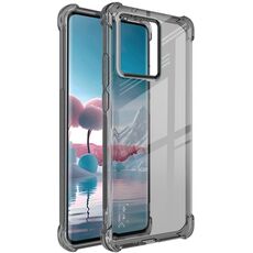Custodia per telefono in TPU antiurto con airbag per Motorola Edge 40 Neo imak (nero trasparente)