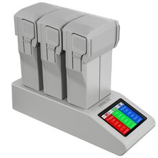 Per DJI Mini 4 Pro/Mini 3/ Mini 3 Pro STARTRC Caricabatterie Butler 3 in 1 con schermo (grigio)