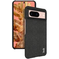 Per Google Pixel 8 serie imak Ruiyi Texture in tessuto PU + custodia per telefono PC (nera)