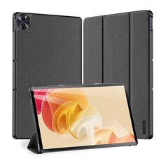 Custodia per tablet in pelle con vibrazione magnetica serie Realme Pad 2 11.5 DUX DUCIS Domo (nera)