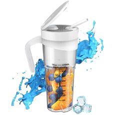 Mini estrattori elettrici portatili Spremiagrumi multifunzionale con ricarica USB (bianco)