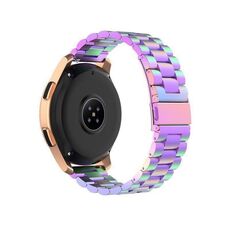 Per Huawei Watch GT4 41mm cinturino in metallo con tre perline in acciaio inossidabile (colorato)