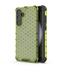 Custodia per telefono a nido d'ape antiurto per Samsung Galaxy S23 FE 5G (verde)