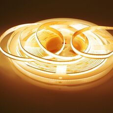Striscia luminosa a LED decorativa adesiva COB larga 1 m 24 V 8 mm, specifica: display 480 perline-14W-95 (3000K)
