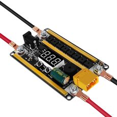 Saldatrice a punti mobile con batteria al litio portatile 18650 portatile 12V versione completamente funzionale GX591, stile: senza guscio