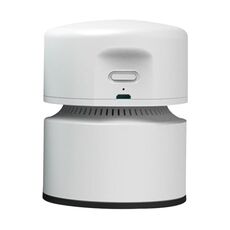 Mini aspirapolvere da tavolo USB ricaricabile per la pulizia della carta portatile per la casa e l'ufficio (bianco)