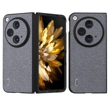 Per OPPO Find N3 Diamond ABEEL Custodia per telefono con bordo nero (nero gioiello)