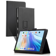 Per TCL NxtPaper 11 Custodia tablet in pelle pieghevole a 2 con poggiamano e slot per penna (Nero)