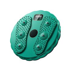 Macchina per torcere il disco rotante in vita con massaggio magnetico contatore elettronico per modellare il corpo, colore: verde