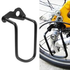 Protezione deragliatore posteriore per mountain bike (nera)