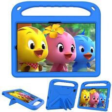 Custodia per tablet antiurto in EVA con supporto per Samsung Galaxy Tab S6 T860 (blu)