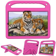 Custodia per tablet antiurto in EVA con supporto per Samsung Galaxy Tab S6 T860 (rosa rossa)