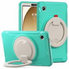 Per Samsung Galaxy Tab A9 Custodia protettiva antiurto in TPU + PC per tablet (verde menta)