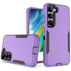 Per Samsung Galaxy S23 5G 2 in 1 custodia magnetica per PC + TPU (viola + nero)