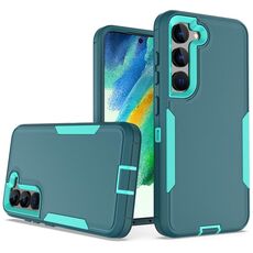 Per Samsung Galaxy S23 5G 2 in 1 custodia magnetica per PC + TPU (blu + blu verde)