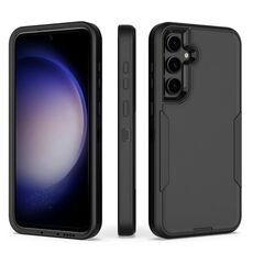 Per Samsung Galaxy S23 FE 5G 2 in 1 custodia magnetica per PC + TPU (nera)