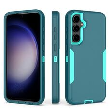 Per Samsung Galaxy S23 FE 5G 2 in 1 custodia magnetica per PC + TPU (blu + blu verde)