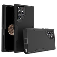 Per Samsung Galaxy S22 Ultra 5G 2 in 1 custodia magnetica per PC + TPU (nera)