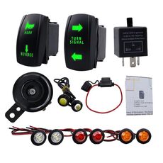 CP-4333 Kit relè fusibili per clacson ATV UTV indicatori di direzione