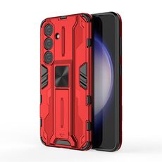 Per Samsung Galaxy S24 5G Supersonic Armor PC Custodia ibrida in TPU (rossa)