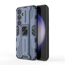 Per Samsung Galaxy S24 5G Supersonic Armor PC Custodia ibrida in TPU (blu)