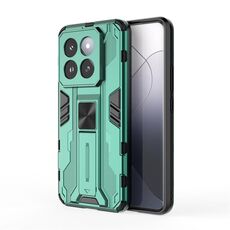 Custodia per telefono TPU ibrida per PC Supersonic Armor per Xiaomi 14 Pro (verde)