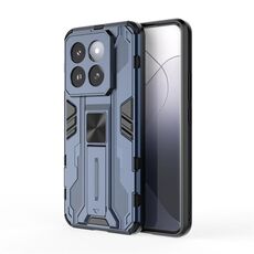 Per Xiaomi 14 Pro Supersonic Armor PC Custodia ibrida in TPU per telefono (blu)
