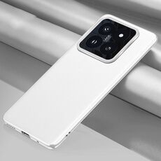 Per Xiaomi 14 Pro Custodia per telefono antiurto all-inclusive in pelle tinta unita (bianca)