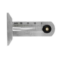 Calibro di profondità del nonio del battistrada del pneumatico in acciaio inossidabile da 0-30 mm