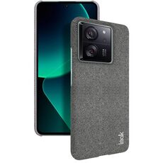 Per Xiaomi 13T 5G / 13T Pro 5G serie imak Ruiyi Texture in tessuto PU + custodia per telefono PC (grigio scuro)