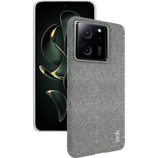 Per Xiaomi Redmi K60 Ultra 5G serie imak Ruiyi Texture in tessuto PU + custodia per telefono PC (grigio chiaro)