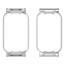 Custodia protettiva per orologio con struttura in metallo Xiaomi Smart Band 8 Active / Redmi Band 2 (argento)