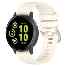 Per cinturino in silicone Garmin vivoactive 5 / Active 5 da 20 mm (Starlight)