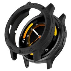 Custodia protettiva per orologio con armatura in TPU cava mezza confezione per Garmin Venu 3S (nera)