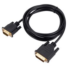 Cavo adattatore DVI a VGA Cavo monitor scheda grafica computer, lunghezza: 1 m