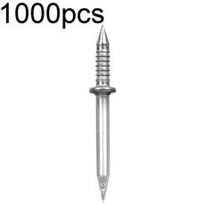 1000 pz + 10 Strumenti Battiscopa Chiodi Markless Senza Pugno Chiodi Crook Bidirezionali a Testa Singola Insaccati