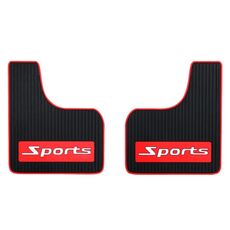 2 pezzi paraspruzzi per pneumatici per auto modifica paraspruzzi in plastica antispruzzo, stile: Sport