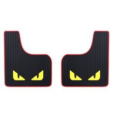 Paraspruzzi in plastica antispruzzo per modifica del paraspruzzo per pneumatici da 2 pezzi, stile: Cat Eye