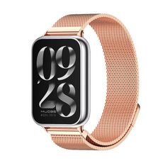 Per Xiaomi Mi Band 8 Pro Mijobs Milan cinturino magnetico in acciaio inossidabile (oro rosa)