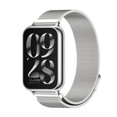 Per Xiaomi Mi Band 8 Pro Mijobs Milan Cinturino magnetico in acciaio inossidabile (argento)