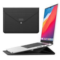 Per custodia per laptop con supporto per buste da 15,4/15,6/16,1 pollici (nera)