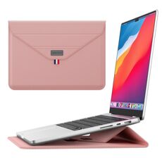 Per custodia per laptop con supporto per buste da 15,4/15,6/16,1 pollici (rosa)