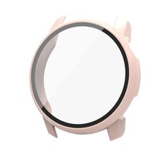 Per COROS Pace 3 PC + custodia protettiva per orologio integrata con pellicola temperata (rosa)