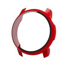 Per COROS Pace 3 PC + custodia protettiva per orologio integrata con pellicola temperata (rossa)