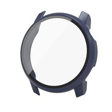 Per COROS Pace 3 PC + custodia protettiva per orologio integrata con pellicola temperata (blu notte)
