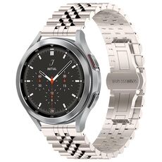 Cinturino per orologio in acciaio inossidabile a cinque sfere da 20 mm (Starlight)