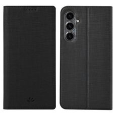 Per Samsung Galaxy S23 FE 5G ViLi DMX serie TPU + custodia magnetica in pelle PU (nera)