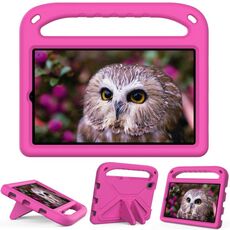 Per Huawei MatePad T8 Maniglia Custodia portatile antiurto per tablet EVA (Rosa rossa)